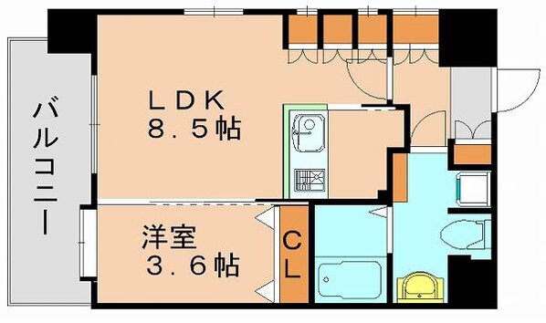 サヴォイブロードストリートの物件間取画像